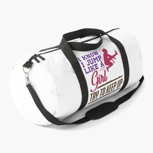 Item preview, I Know I Jump Like a Girl Try to Keep Up Long Jumper  designed and sold by jaygo.