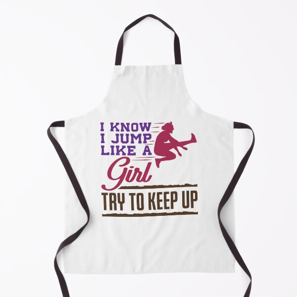 Item preview, I Know I Jump Like a Girl Try to Keep Up Long Jumper  designed and sold by jaygo.