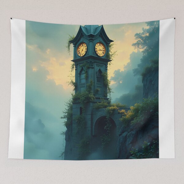 Item preview, The Enchanted Clocktower designed and sold by oanaunciuleanu.