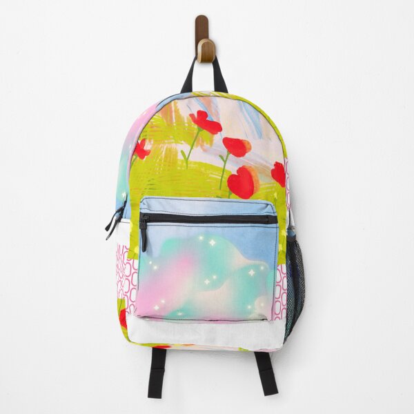 Item preview, Dreamy Meadow: Poppies, Pastels, and Patterned Skies designed and sold by kurisawa.