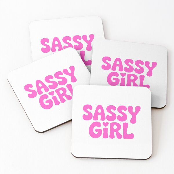 Item preview, Sassy Girl! Pink Sassy Girl designed and sold by PMCreative.