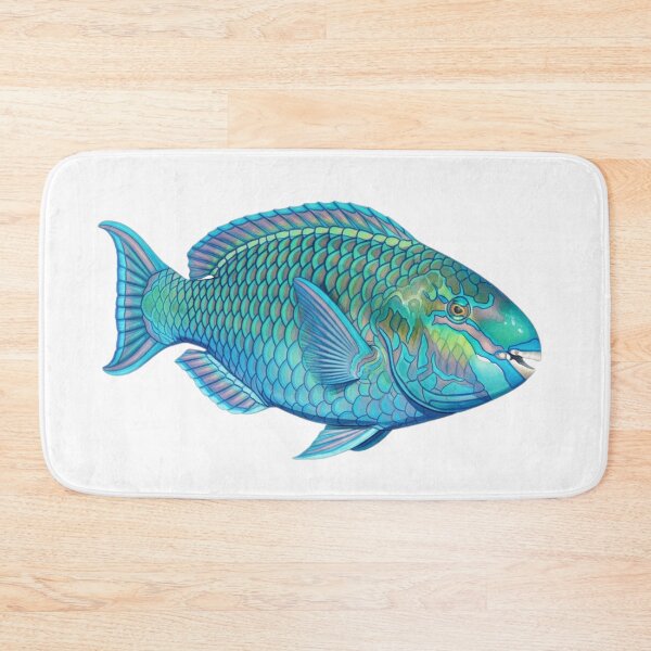Item preview, Blue parrotfish designed and sold by 4rtistcDrift.
