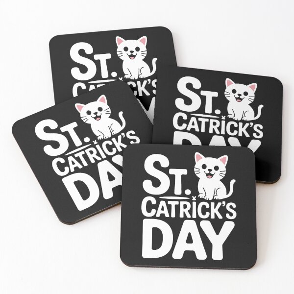 Item preview, Cat St. Patrick's Day Cat Leprechaun designed and sold by BakeryDozen.