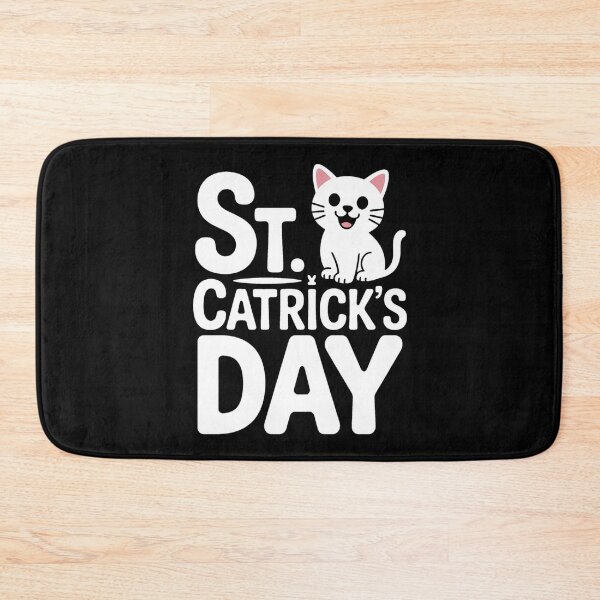 Item preview, Cat St. Patrick's Day Cat Leprechaun designed and sold by BakeryDozen.