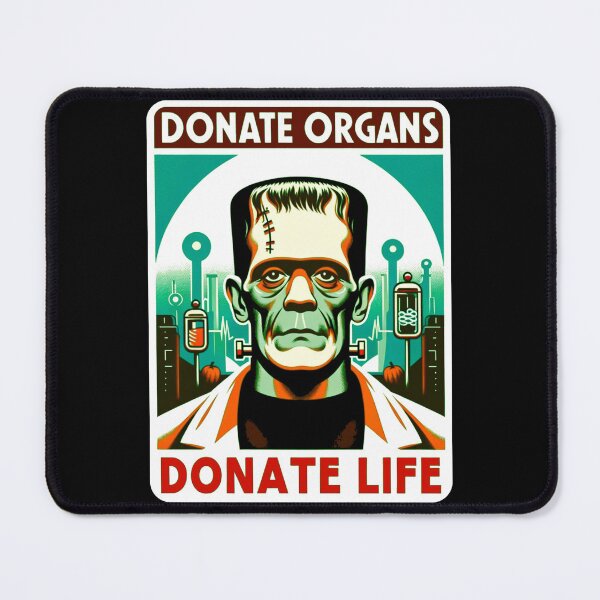 Item preview, Frankenstein - Donate Organs, Donate Life designed and sold by Random-Reality.