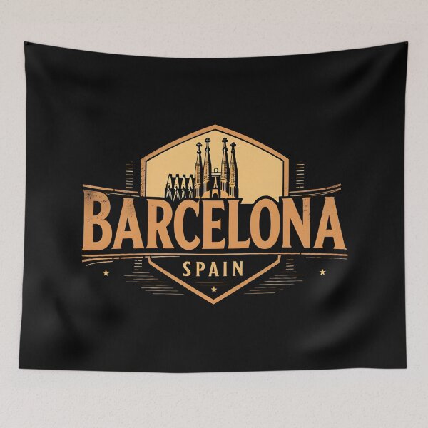 Item preview, Barcelona - Spain  designed and sold by GoodOldVintage.