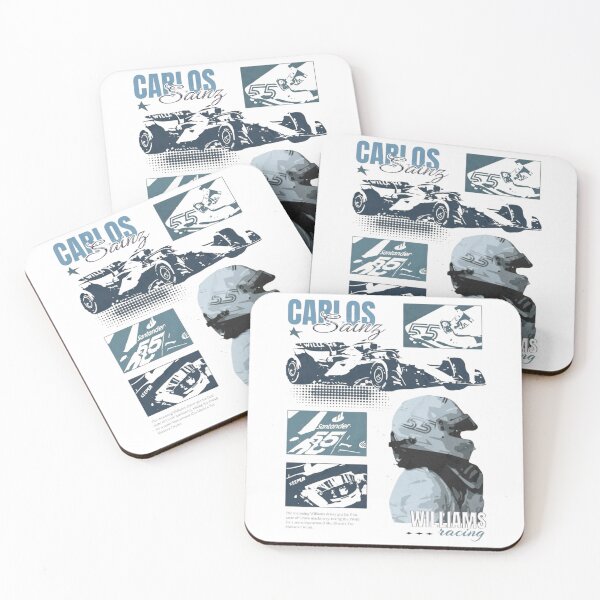 Item preview, Carlos Sainz & Williams 55 designed and sold by artbystephm.