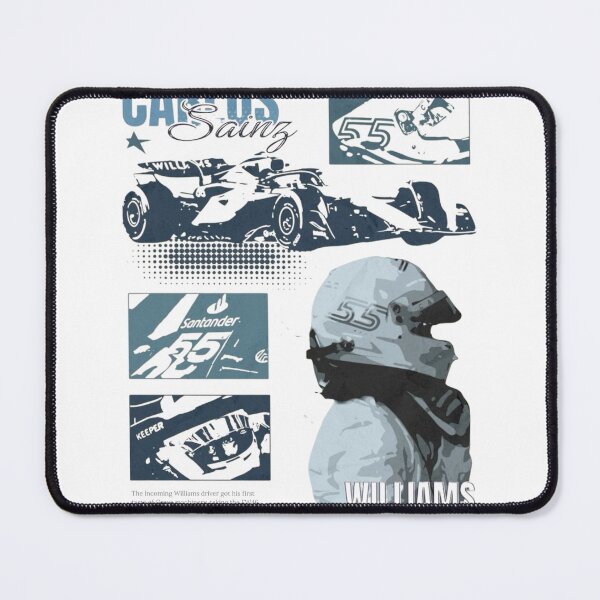 Item preview, Carlos Sainz & Williams 55 designed and sold by artbystephm.