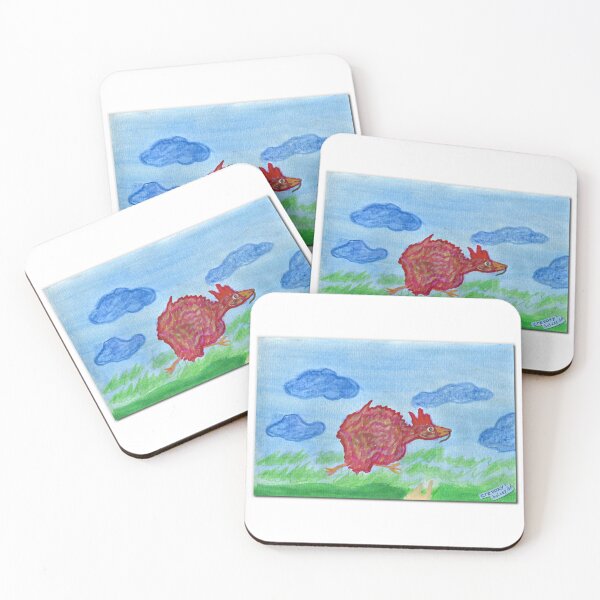 Item preview, Red meadow chicken designed and sold by Crevoxy .bolzef.de.