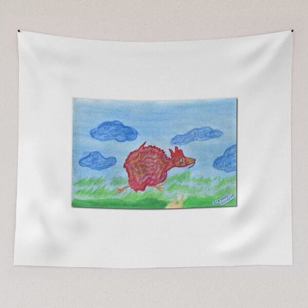 Item preview, Red meadow chicken designed and sold by Crevoxy .bolzef.de.