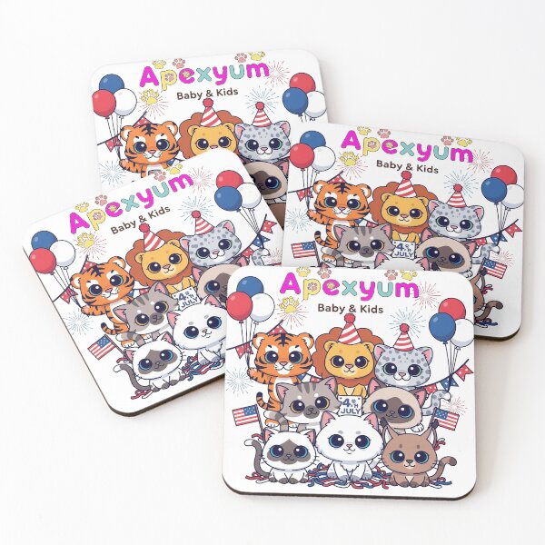 Item preview, 4 JULY MINI WILDS APEXYUM BABY & KIDS designed and sold by APEXYUM.