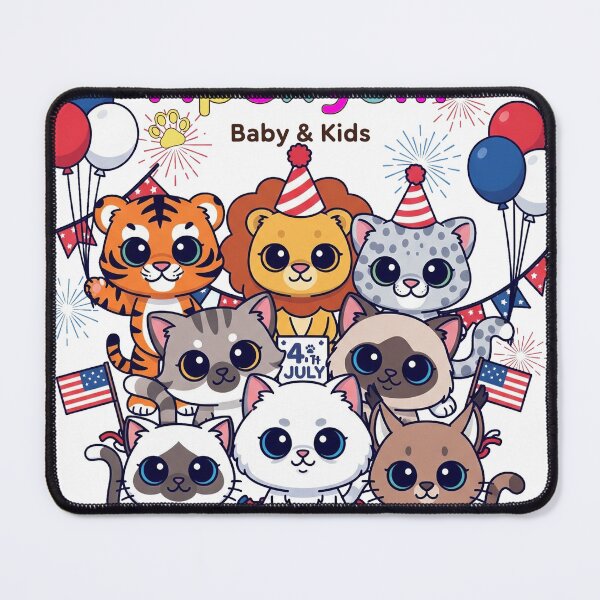 Item preview, 4 JULY MINI WILDS APEXYUM BABY & KIDS designed and sold by APEXYUM.
