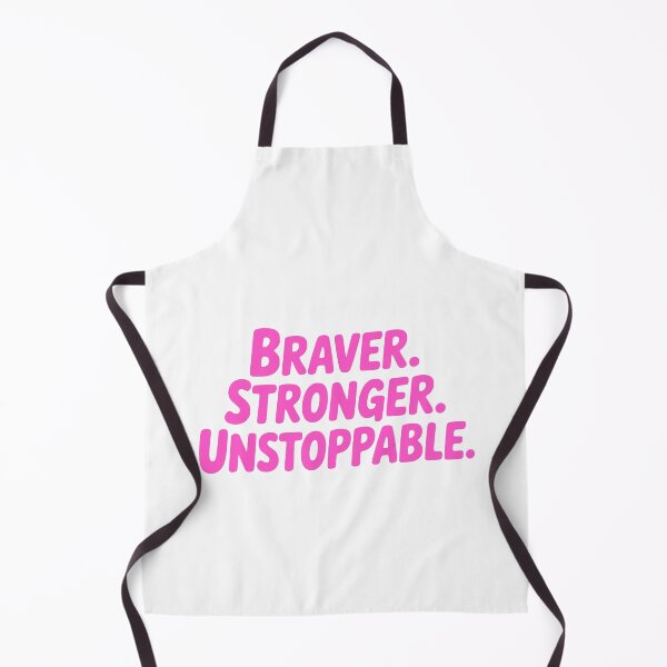 Item preview, Braver Stronger Unstoppable! Pink Gym Girl designed and sold by PMCreative.