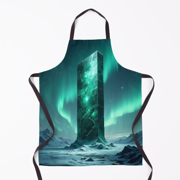 Item preview, Emerald Monolith Under the Northern Lights designed and sold by oanaunciuleanu.