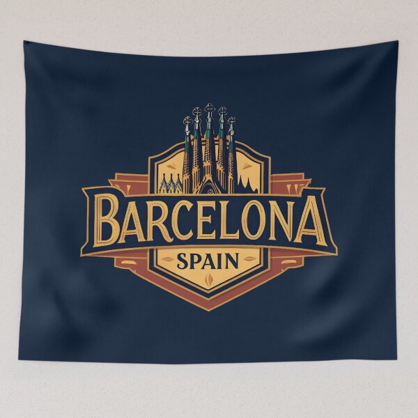 Item preview, Barcelona - Spain  designed and sold by GoodOldVintage.