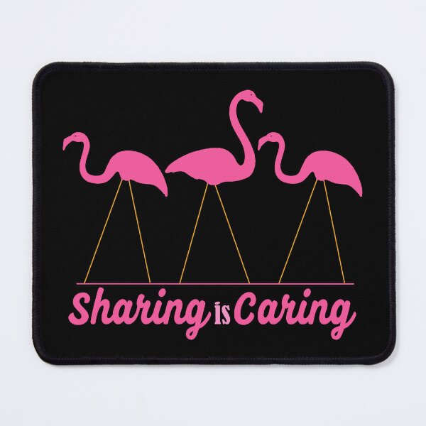 Item preview, Swinger Throuple Lawn Flamingoes designed and sold by CreativeTwins.