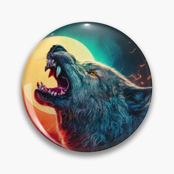 Item preview, Lunar Howl Inferno designed and sold by Angry Swan Designs.