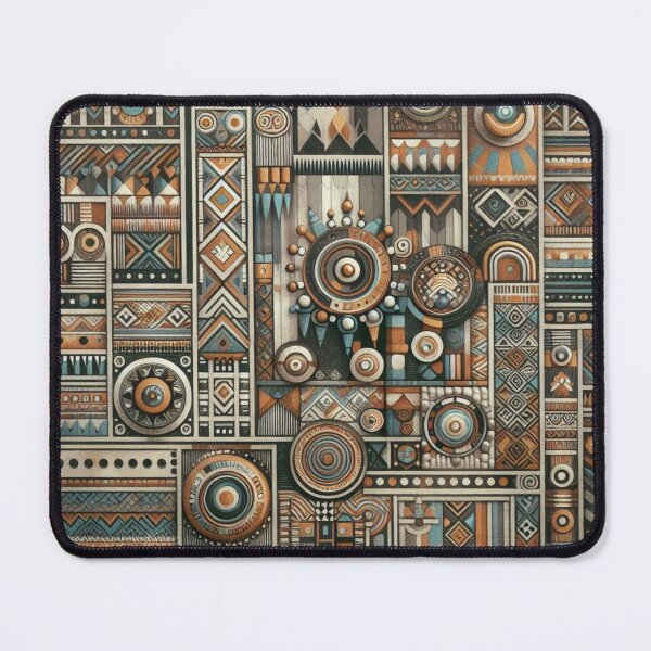 Item preview, Vintage Ndebele Wall Patterns ( IV ) designed and sold by PrintAfricanArt.