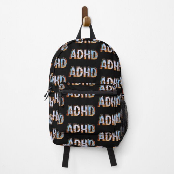 Item preview, ADHD Retro Bold Typography Mental Health Design designed and sold by Amanda's Factory.
