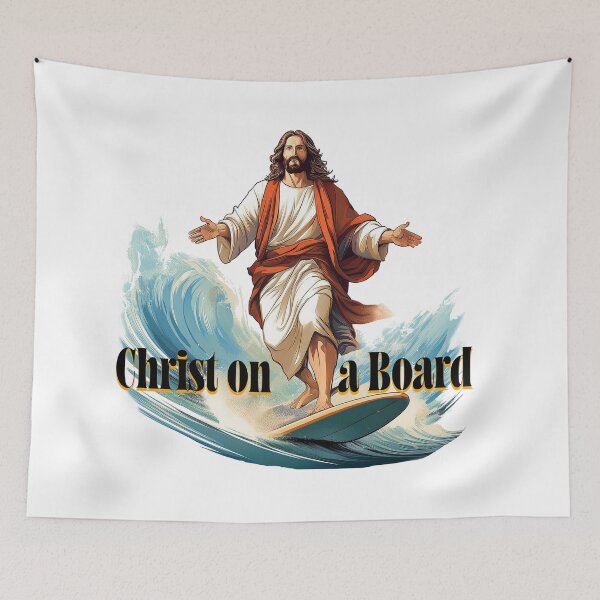 Item preview, Jesus on a board! designed and sold by BIGPIX91011.