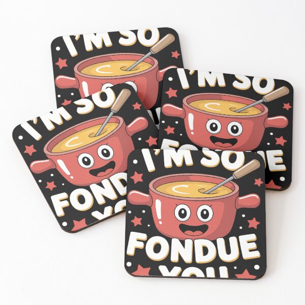 Item preview, Im So Fondue You Cute Cheese Pun Cheese Lovers Fondue designed and sold by waazwee6.