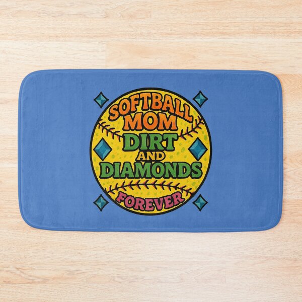 Item preview, Softball Mom – Dirt and Diamonds Forever designed and sold by FrictionMaxxing.