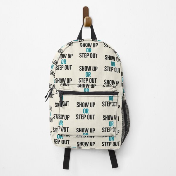 Item preview, Show Up Or Step Out Graffiti Slogan Gay Pride Human Rights Graphic Design designed and sold by ItsAKinkThing.