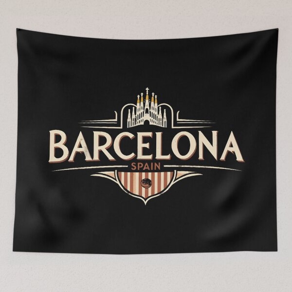 Item preview, Barcelona - Spain  designed and sold by GoodOldVintage.
