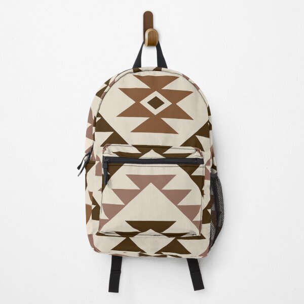 Item preview, Aztec Motif Diamond Browns and Cream designed and sold by NataliePaskell.