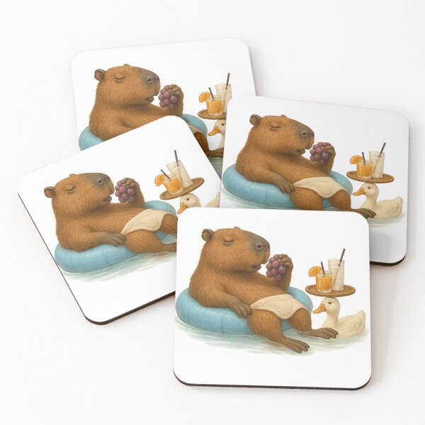 Item preview, Vacation Capybara designed and sold by Capybarastore_77.