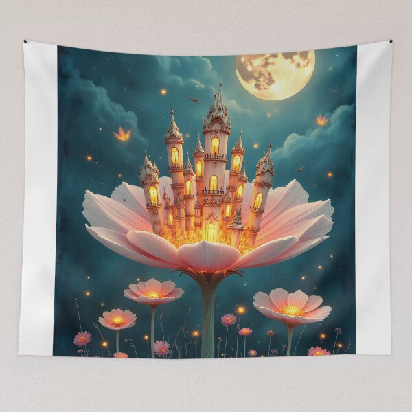 Item preview, Enchanted Blossom Castle designed and sold by oanaunciuleanu.