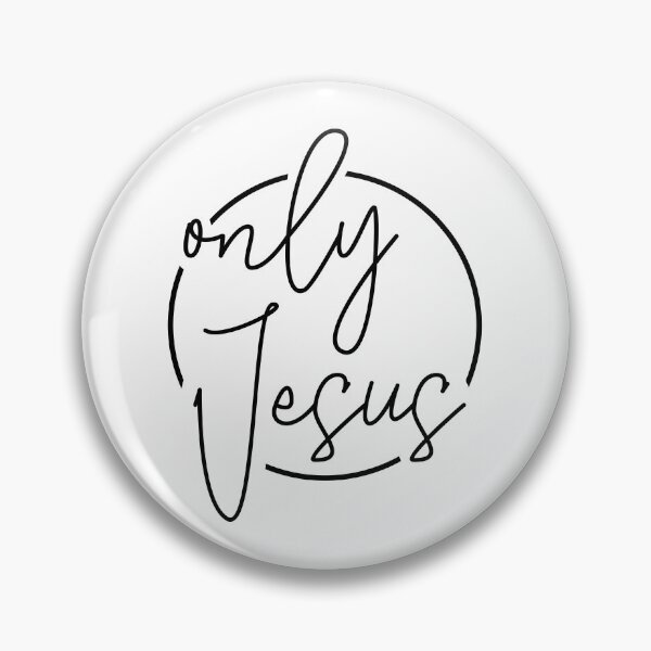 Item preview, Only Jesus Script Christian T-Shirt – Minimalist Faith Shirt for Women & Men | Elegant Christian Clothing | Inspirational Gift Idea designed and sold by National Cyber Security Training Academy.