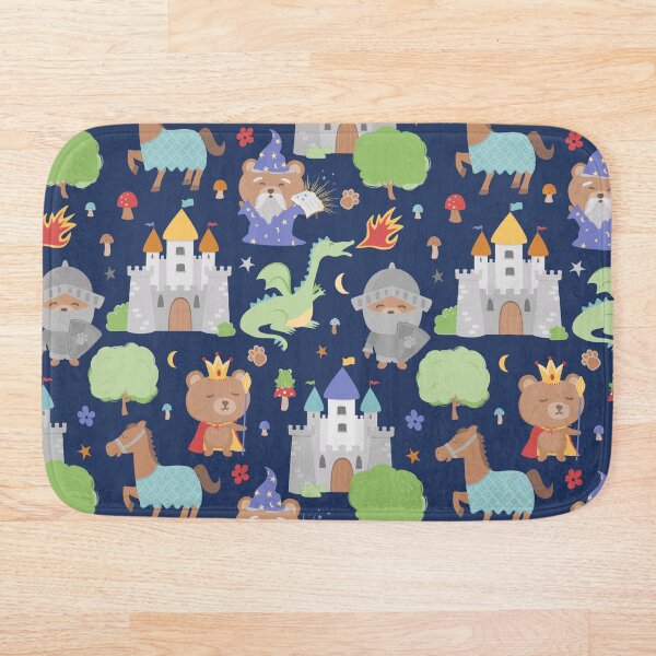 Item preview, Fairytale Bears Magical Kingdom Blue designed and sold by SamAnnDesigns.