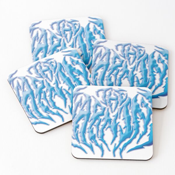 Item preview, The Warning Death metal blue designed and sold by LupinStore04.