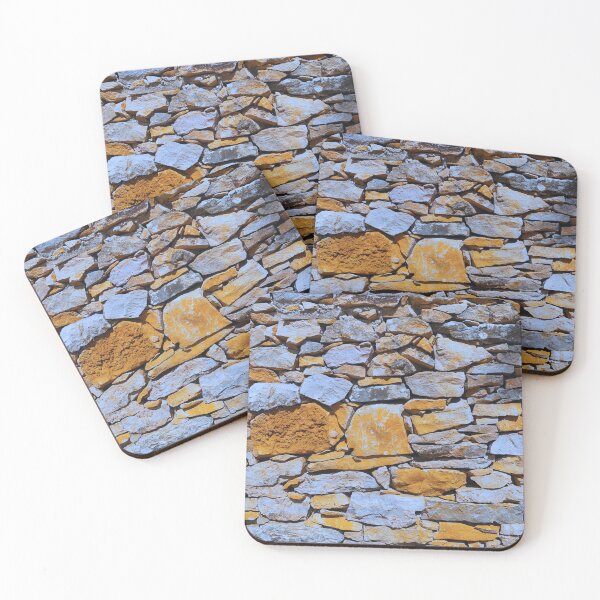 Item preview, Historic brick wall, grey and orange designed and sold by Dryft7.