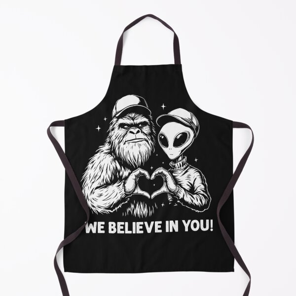 Item preview, Best Friends Big Foot and Alien designed and sold by NMB-ART-Design.