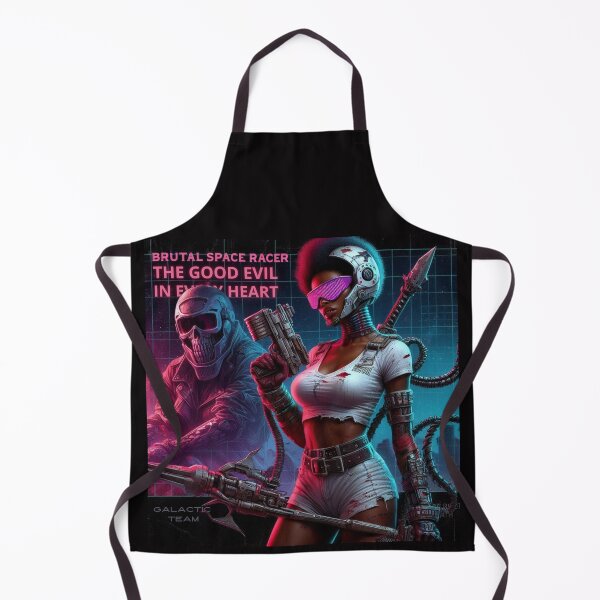 Item preview, Cyberpunk Racer Afro Brutal designed and sold by Voodoo Store Paranormal Collections.