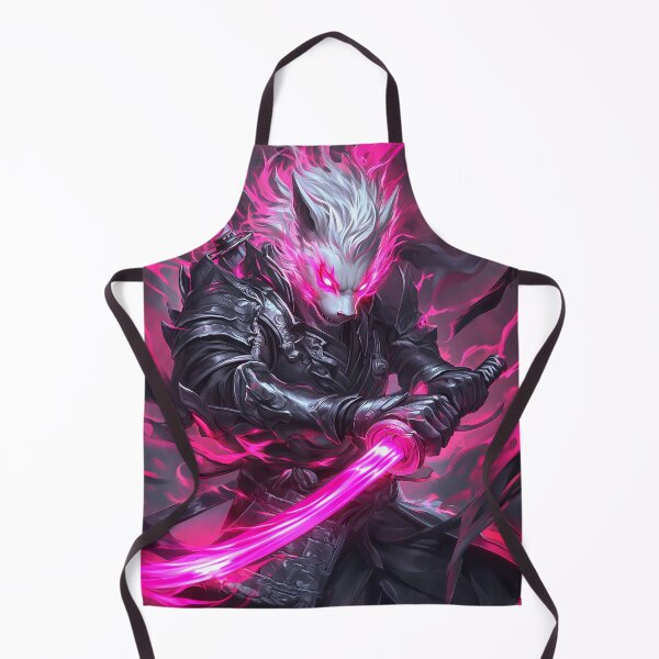 Item preview, Animal Samurai Neon Blade Wolf Warrior Channels Intense Spirit through Shadowed Darkness designed and sold by Williamhallano.
