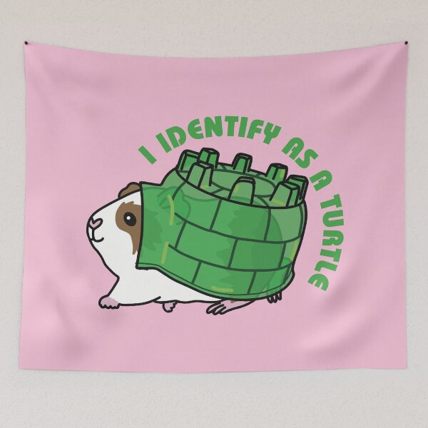 Item preview, "I Identify as a Turtle" Guinea Pig designed and sold by Eldridge Guinea Pigs.