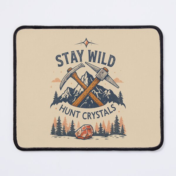 Item preview, Stay Wild – Hunt Crystals designed and sold by SignumShop.