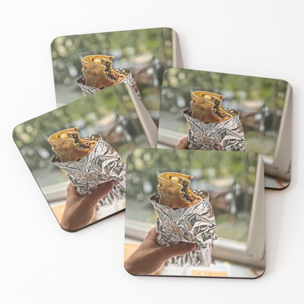 Item preview, "Urban Bite – Artistic Shawarma Moment in Hand" designed and sold by NatureChampion.