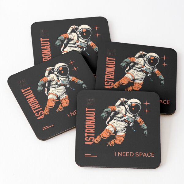 Item preview, I Need Space Astronaut T-Shirt – Funny Outer Space Design designed and sold by CreationbyNiki.