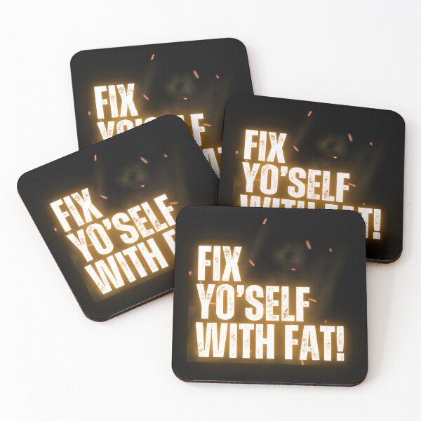 Item preview, Fix Yo'Self With Fat! designed and sold by CarnivoreFriend.