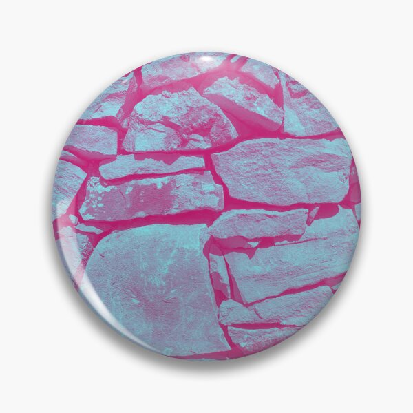 Item preview, Historic brick wall, pink / blue hue designed and sold by Dryft7.