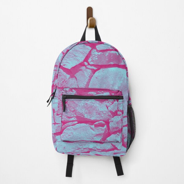 Item preview, Historic brick wall, pink / blue hue designed and sold by Dryft7.