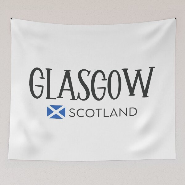 Item preview, Glasgow - Scotland  designed and sold by StudioRedKoala.
