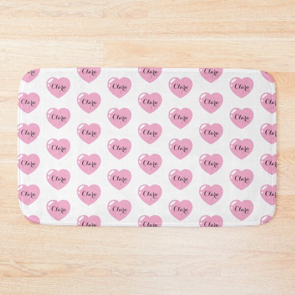 Item preview, Clara Name with Pink Heart  designed and sold by Monika Howarth.