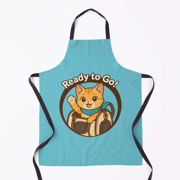 Item preview, Orange Kitten In Carrier Bag Wave designed and sold by Yuliya Brush.