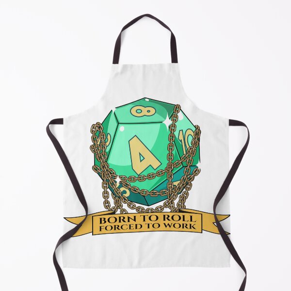 Item preview, Born to Roll Forced to Work - DnD Inspired Design designed and sold by Hem & Co.
