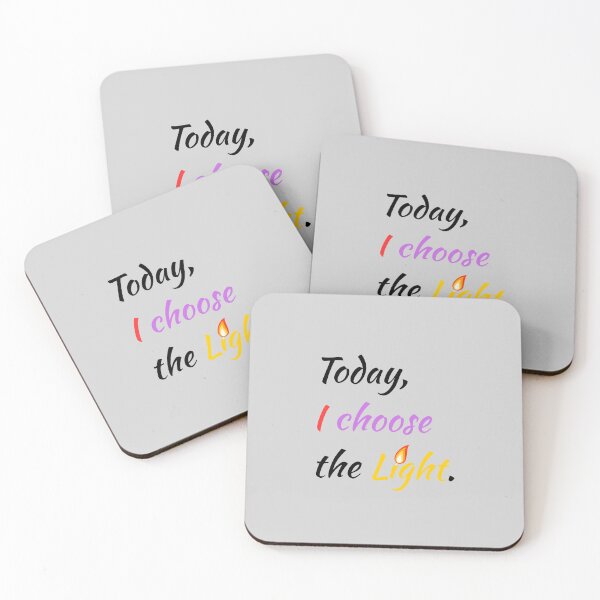 Item preview, Daily Affirmation – Light Over Darkness designed and sold by OskArt design.